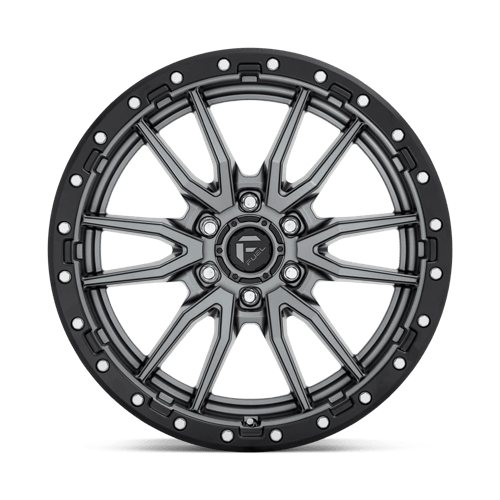 Fuel Offroad D680 REBEL Matte Gunmetal Black Bead Ring 20x9 +20 6x135mm 87.1mm - Wheelwiz