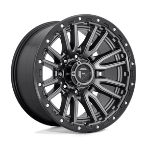 Fuel Offroad D680 REBEL Matte Gunmetal Black Bead Ring 20x10 -18 8x165.1mm 125.1mm - Wheelwiz