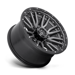 Fuel Offroad D680 REBEL Matte Gunmetal Black Bead Ring 20x10 -18 8x180mm 124.2mm - Wheelwiz