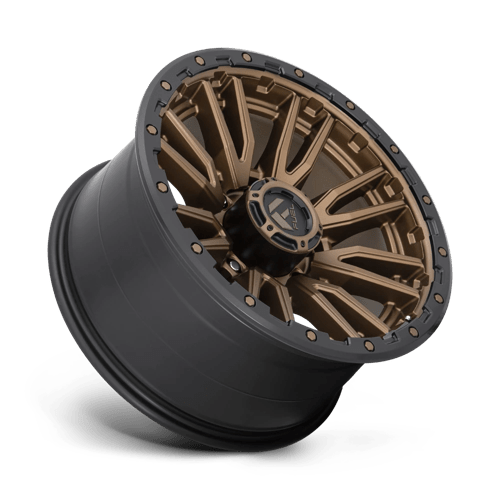 Fuel Offroad D681 REBEL Matte Bronze Black Bead Ring 20x10 -18 8x180mm 124.2mm - Wheelwiz