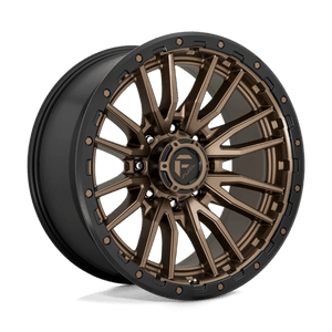Fuel Offroad D681 REBEL Matte Bronze Black Bead Ring 22x10 -18 8x170mm 125.1mm - Wheelwiz