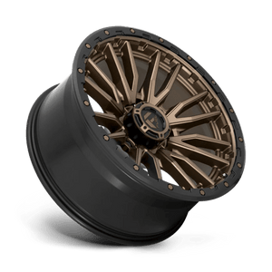 Fuel Offroad D681 REBEL Matte Bronze Black Bead Ring 22x10 -18 8x170mm 125.1mm - Wheelwiz