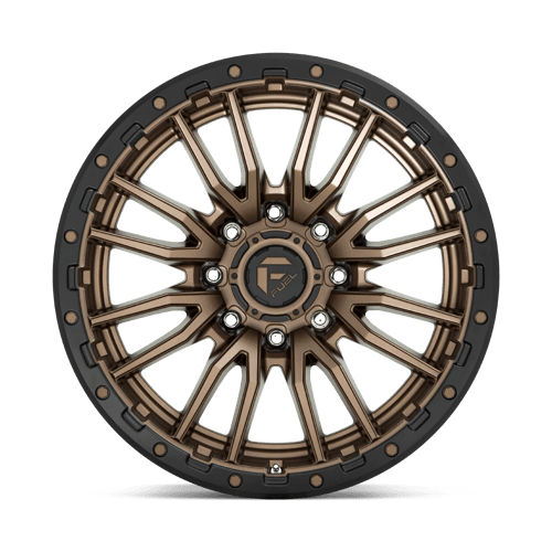 Fuel Offroad D681 REBEL Matte Bronze Black Bead Ring 22x10 -18 8x170mm 125.1mm - Wheelwiz