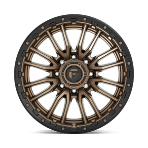 Fuel Offroad D681 REBEL Matte Bronze Black Bead Ring 22x10 -18 8x170mm 125.1mm - Wheelwiz