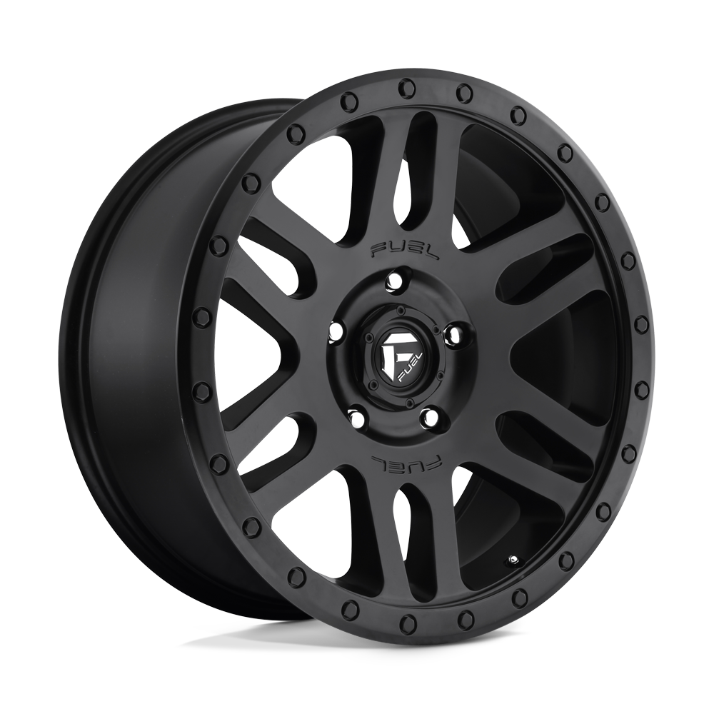 Fuel Offroad D584 RECOIL Matte Black 20x9 +20 5x139.7mm 108mm - WheelWiz
