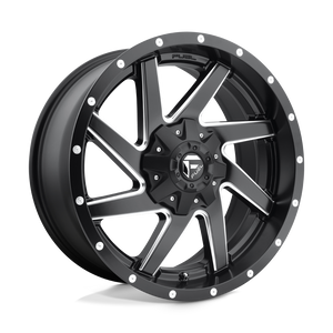 Fuel Offroad D594 RENEGADE Matte Black Milled 20x10 -18 8x170mm 125.1mm - WheelWiz