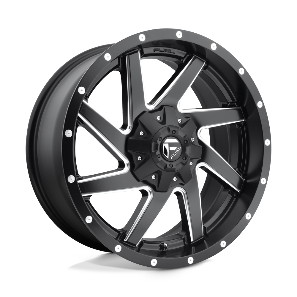 Fuel Offroad D594 RENEGADE Matte Black Milled 20x9 +20 5x139.7|5x150mm 110.1mm - WheelWiz