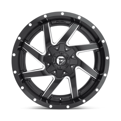 Fuel Offroad D594 RENEGADE Matte Black Milled 20x10 -18 6x135|6x139.7mm 106.1mm - Wheelwiz
