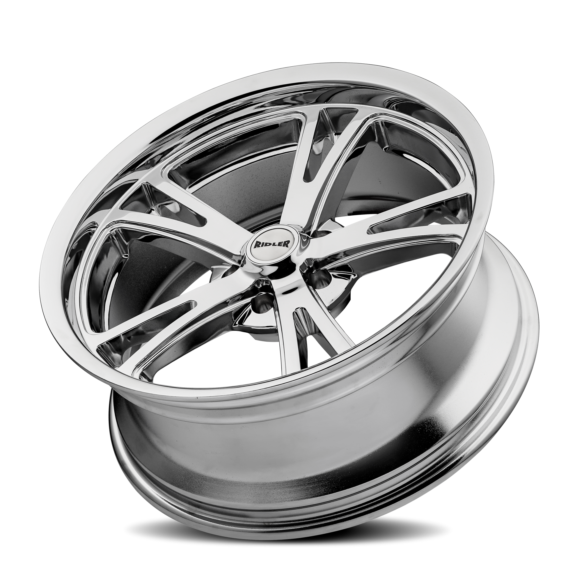 Ridler 606 Chrome 17x8 0 5x127mm 83.82mm