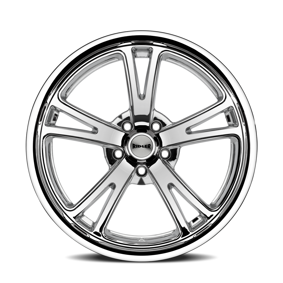 Ridler 606 Chrome 18x8 0 5x120.65mm 83.82mm - Wheelwiz
