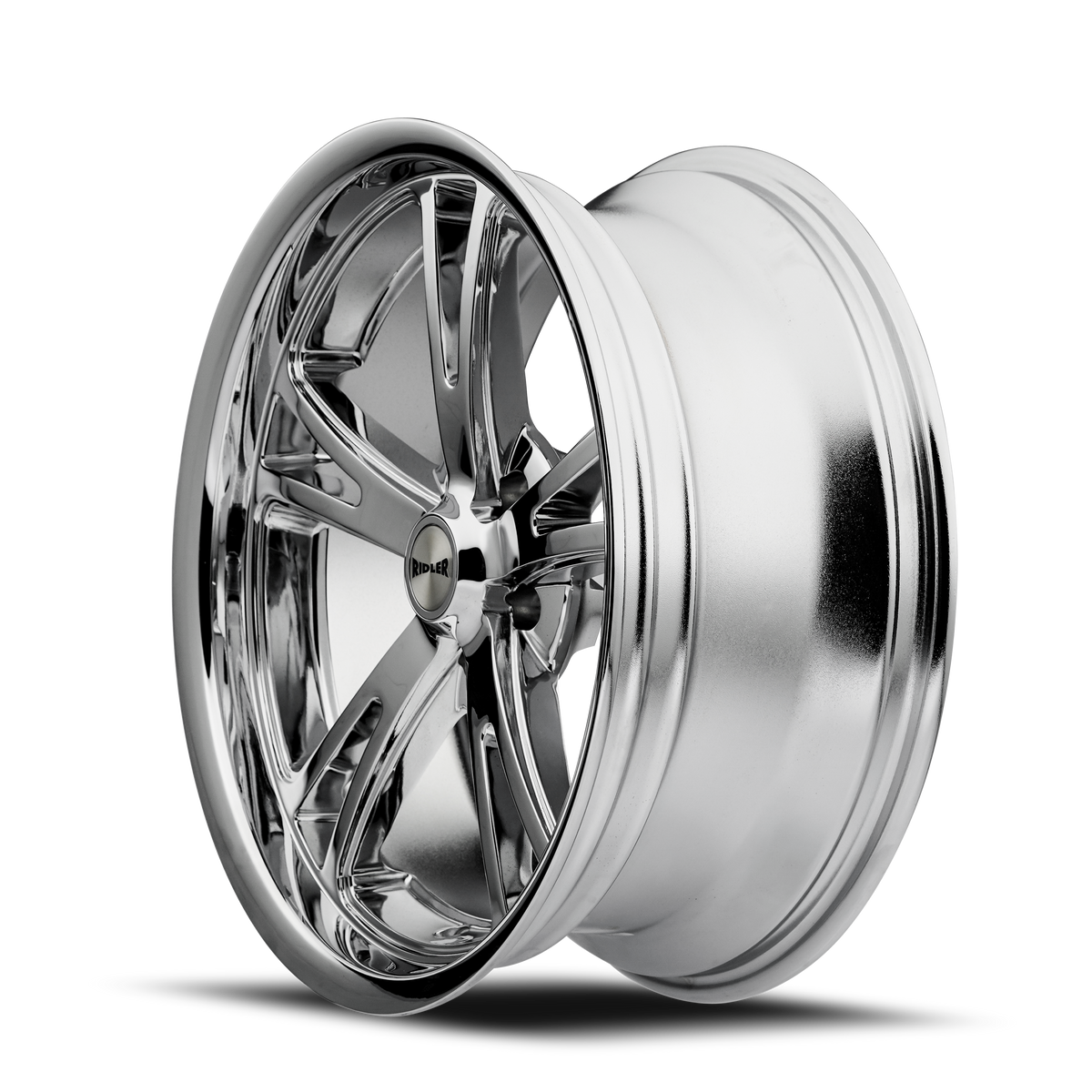 Ridler 606 Chrome 20x10 0 5x127mm 83.82mm - Wheelwiz