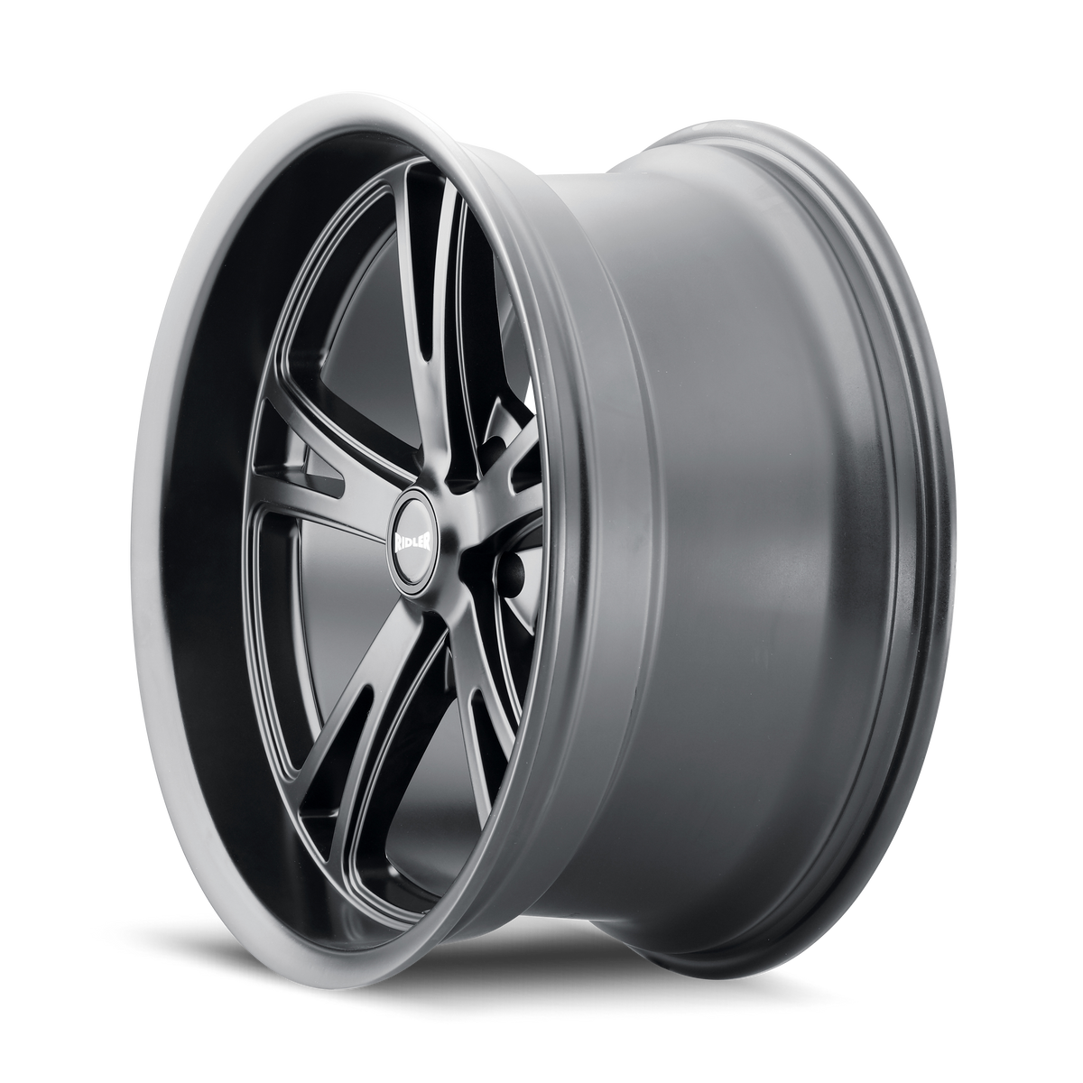 Ridler 606 Matte black 20x9 +35 5x120mm 72.62mm - Wheelwiz