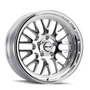 Ridler 607 Polished 18x9.5 +6 5x127mm 83.82mm