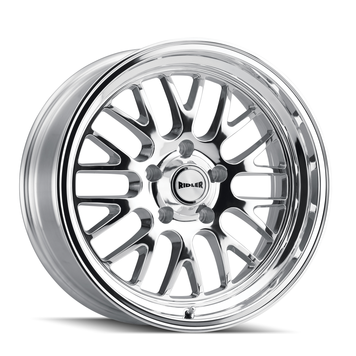 Ridler 607 Polished 18x9.5 +6 5x127mm 83.82mm - Wheelwiz
