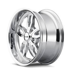 Ridler 608 Chrome 20x10 0 5x120.65mm 72.62mm - Wheelwiz