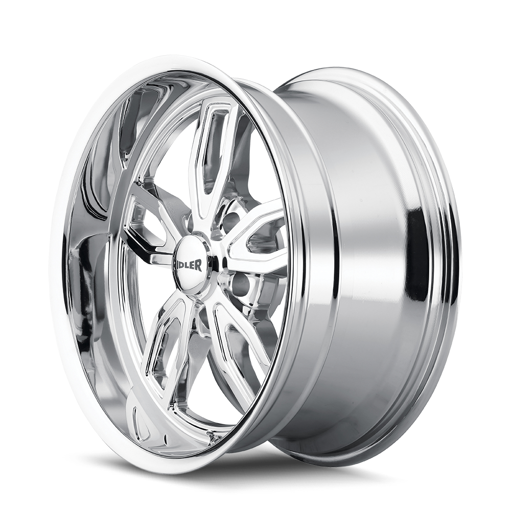 Ridler 608 Chrome 18x9 0 5x120.65mm 72.62mm - Wheelwiz