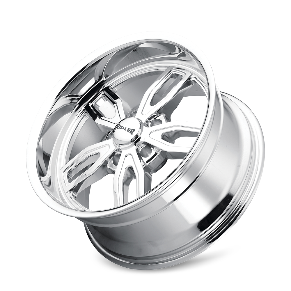 Ridler 608 Chrome 20x10 0 5x114.3mm 72.62mm - Wheelwiz