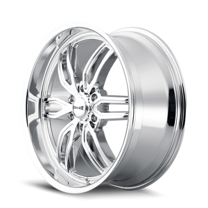 Ridler 609 Chrome 20x9 +30 6x139.7mm 106.1mm - Wheelwiz