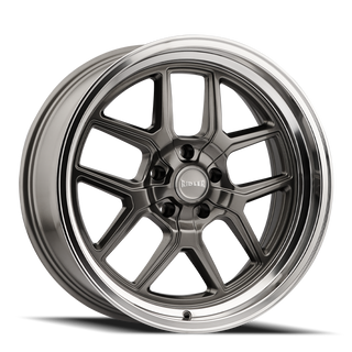 Ridler 610 Gloss grey polished 17x7 0 5x114.3mm 83.82mm