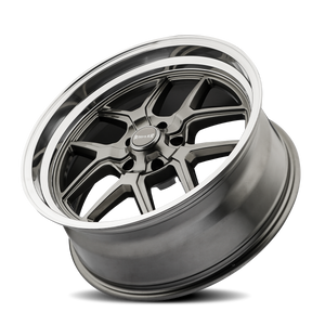 Ridler 610 Gloss grey polished 20x10 0 5x127mm 83.82mm