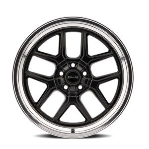 Ridler 610 Matte black polished 17x7 0 5x114.3mm 83.82mm