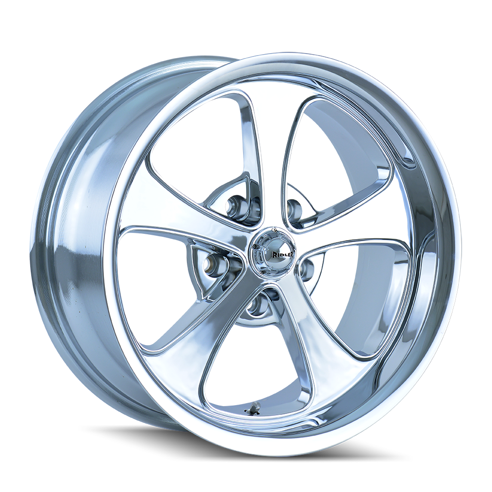 Ridler 645 Chrome 17x8 0 5x127mm 83.82mm - WheelWiz
