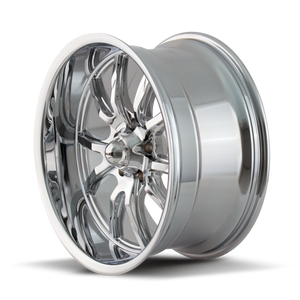 Ridler 650 Chrome 20x8.5 +30 5x120mm 72.62mm - Wheelwiz