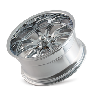 Ridler 650 Chrome 20x10 0 5x127mm 83.82mm