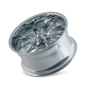 Ridler 650 Chrome 22x9.5 +18 5x115mm 72.62mm - WheelWiz