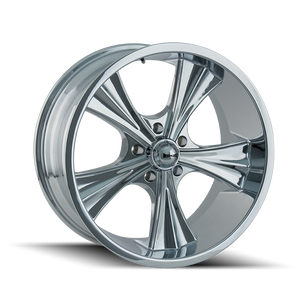 Ridler 651 Chrome 18x9.5 0 5x114.3mm 83.82mm