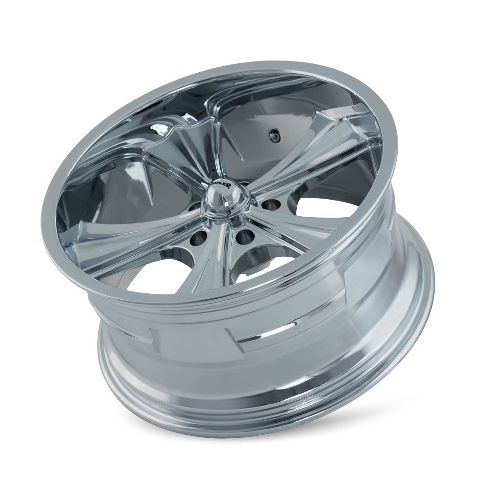 Ridler 651 Chrome 18x8 0 5x114.3mm 83.82mm - WheelWiz