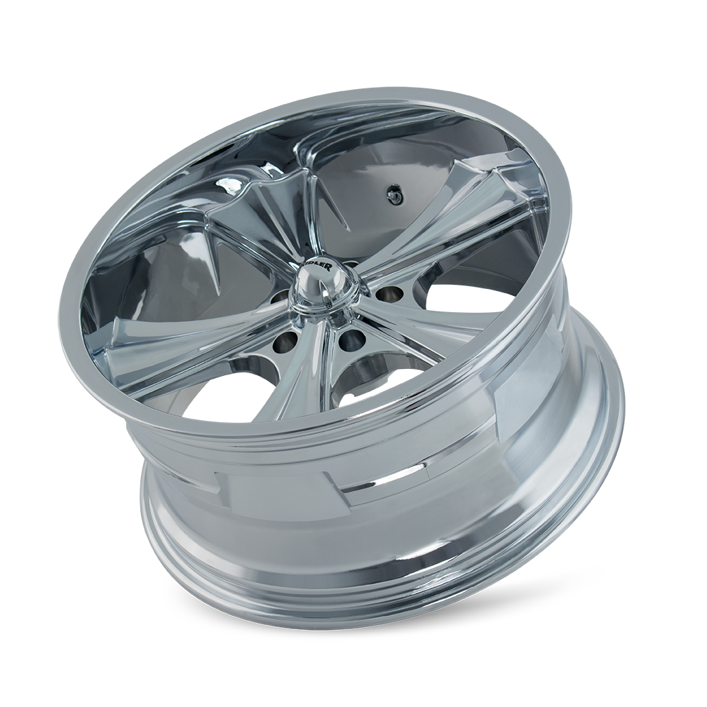 Ridler 651 Chrome 20x8.5 0 5x114.3mm 83.82mm - Wheelwiz