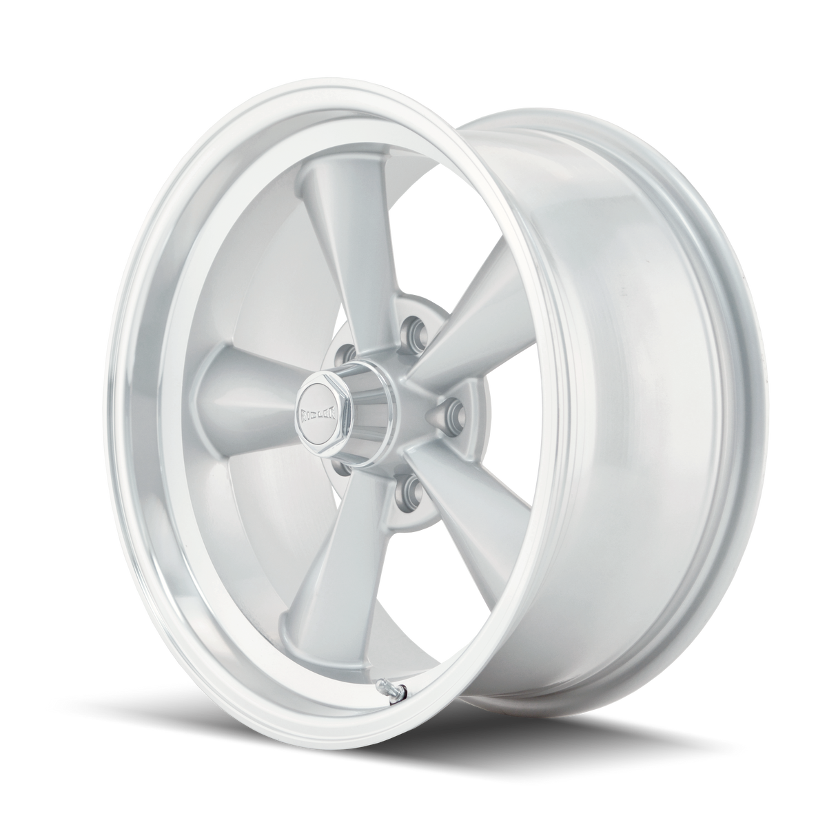 Ridler 675 Satin silver machined 15x8 -12 5x120.65mm 83.82mm - Wheelwiz