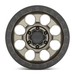 Black Rhino RIOT Matte Bronze W/ Blk Rg & Bolts 17x9 +12 6x139.7mm 112.1mm - Wheelwiz