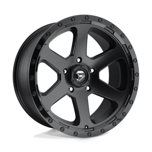 Fuel Offroad D589 RIPPER Matte Black Gloss Black Lip 20x9 +01 5x150mm 110.1mm - WheelWiz