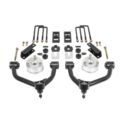 ReadyLift Suspension 3.5&#39;&#39; FRNT STRTEXT 1&#39;&#39;R-BLK TUBE AR-KIT - Wheelwiz