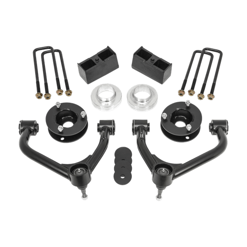 ReadyLift Suspension RL 4&#39;&#39; FRONT-3&#39;&#39; REAR BLOCK 19- GM 1500 - Wheelwiz