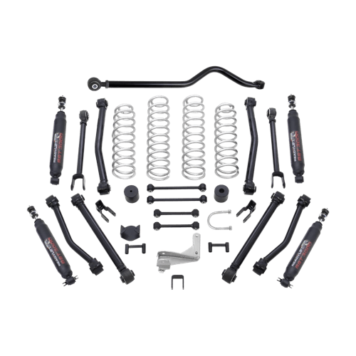 ReadyLift Suspension RL 4'' SST 8-ARM LIFT KIT &amp; SHOCKS - JEE - Wheelwiz