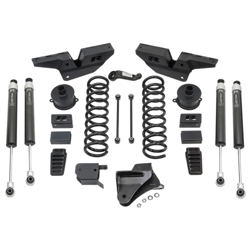 ReadyLift Suspension RL 6&#39;&#39; LIFT KIT &amp; FALCON SHOCKS-DODGE - Wheelwiz