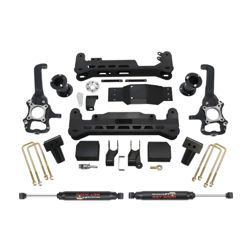 ReadyLift Suspension RL 7&#39;&#39; BIG LIFT KIT &amp; SHOCKS - FORD - Wheelwiz