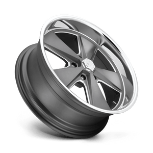 US MAG U120 ROADSTER Matte Gun Metal Machined 20x8 +1 5x120.65mm 72.6mm - Wheelwiz