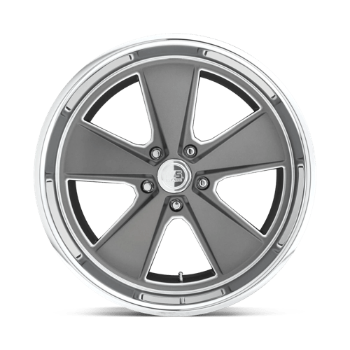 US MAG U120 ROADSTER Matte Gun Metal Machined 20x8 +1 5x120.65mm 72.6mm - Wheelwiz