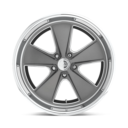 US MAG U120 ROADSTER Matte Gun Metal Machined 20x8 +1 5x127mm 78.1mm - Wheelwiz