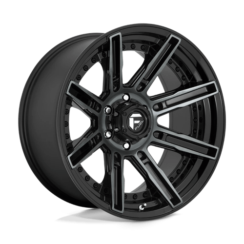 Fuel Offroad D708 ROGUE Gloss Mach Double Dark Tint 20x10 -18 6x139.7mm 106.1mm - Wheelwiz