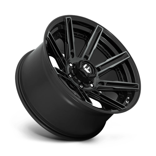 Fuel Offroad D708 ROGUE Gloss Mach Double Dark Tint 20x10 -18 6x139.7mm 106.1mm - Wheelwiz