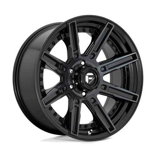 Fuel Offroad D708 ROGUE Gloss Mach Double Dark Tint 20x10 -18 5x127mm 71.5mm - Wheelwiz
