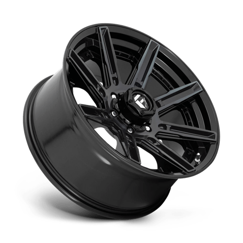 Fuel Offroad D708 ROGUE Gloss Mach Double Dark Tint 20x10 -18 5x127mm 71.5mm - Wheelwiz