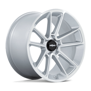 Rotiform R192 BTL Gloss Silver W/ Machined Face 22x10 +60 5x130mm 71.5mm - Wheelwiz