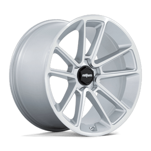 Rotiform R192 BTL Gloss Silver W/ Machined Face 21x11 +55 5x130mm 71.5mm - Wheelwiz