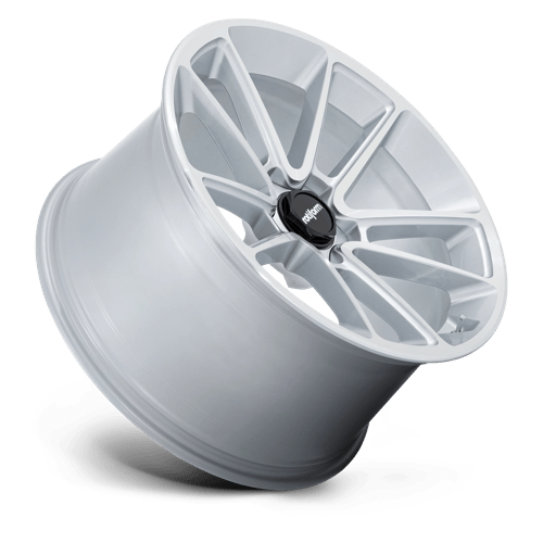 Rotiform R192 BTL Gloss Silver W/ Machined Face 22x10 +10 5x112mm 66.6mm - Wheelwiz
